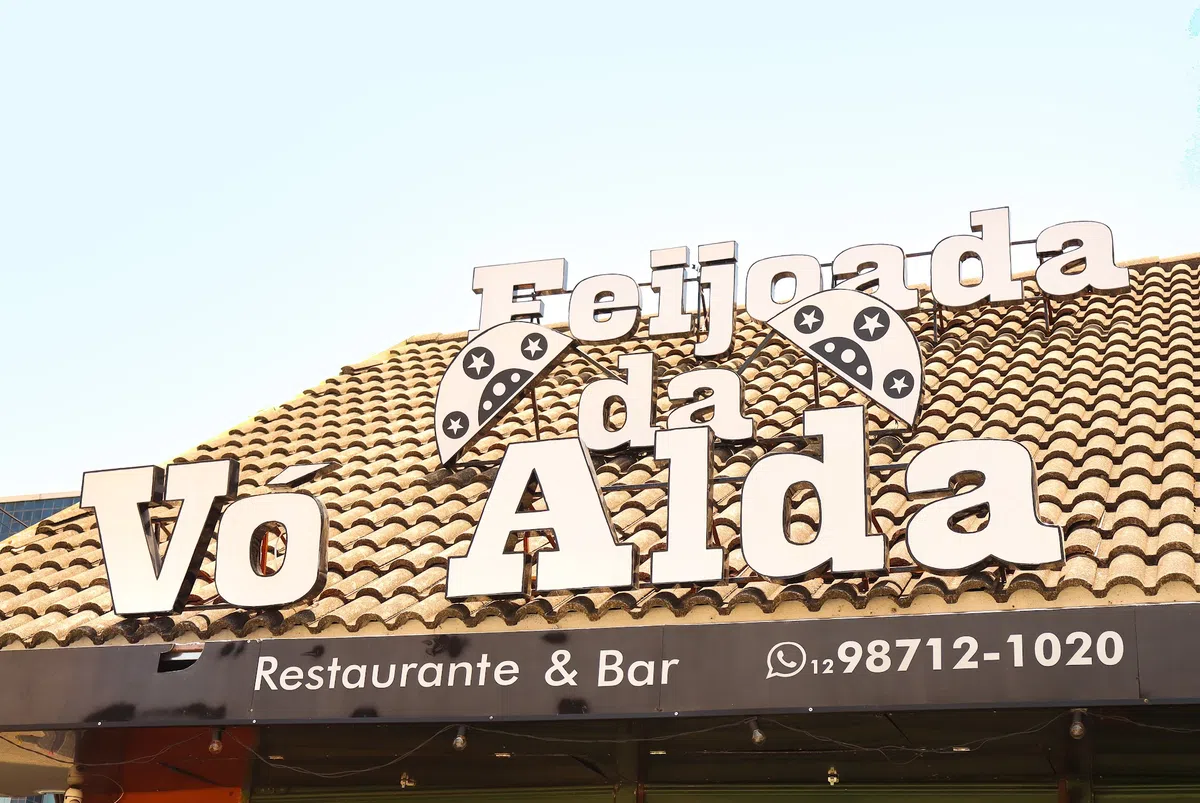 Fachada do restaurante Feijoada da Vó Alda